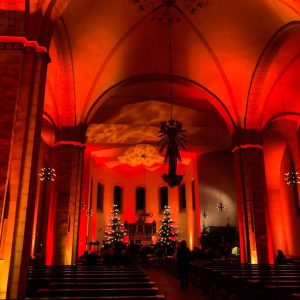 Dekolicht in einer Kirche